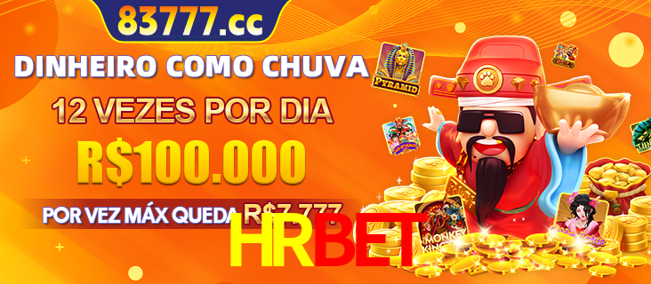 Banner do programa de recompensas Recomende para amigos do HRBET, detalhando os bônus por convidar amigos, com prêmios que chegam a R$288.888.
